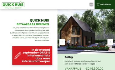 Schermafbeelding van quickhuis.nl