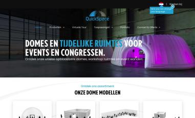 Schermafbeelding van quickspace.eu