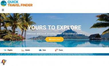 Schermafbeelding van quicktravelfinder.com
