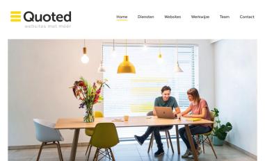 Schermafbeelding van quoted.be