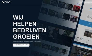 Schermafbeelding van qyvo.nl