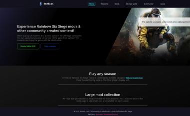Schermafbeelding van r6mods.com