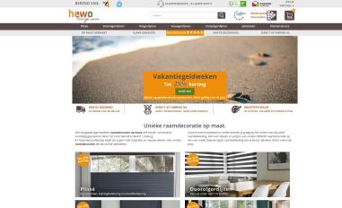 Schermafbeelding van raamdecoratieshop.nl