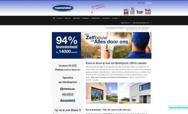 Schermafbeelding van raamwinkel.be