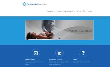 Schermafbeelding van rademakerosteopathie.nl