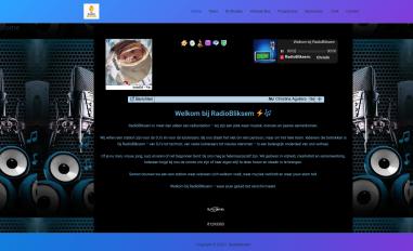 Schermafbeelding van radiobliksem.com