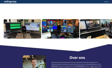Schermafbeelding van radiogroep.com