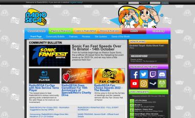 Schermafbeelding van radiosega.net