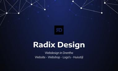 Schermafbeelding van radix-design.nl