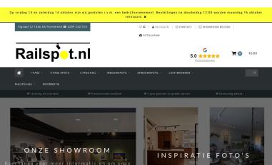 Schermafbeelding van railspot.nl