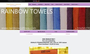 Schermafbeelding van rainbowcottons.com