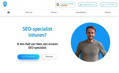 Schermafbeelding van ralfvanveen.com