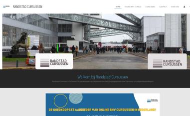 Schermafbeelding van randstadcursussen.nl