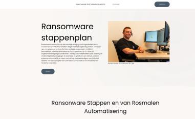 Schermafbeelding van ransomware-stappenplan.nl