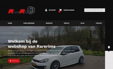 Schermafbeelding van rarerims.nl