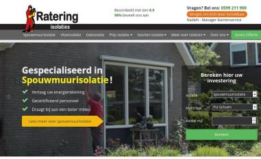 Schermafbeelding van rateringisolaties.nl
