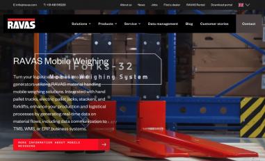 Schermafbeelding van ravas.com