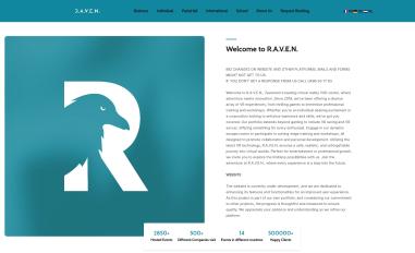 Schermafbeelding van raven-zaventem.be