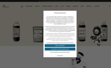 Schermafbeelding van rawgroen.nl