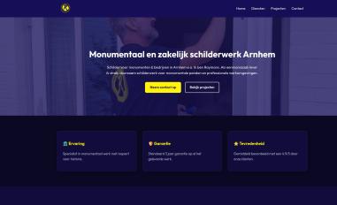 Schermafbeelding van raymansschilderwerken.nl