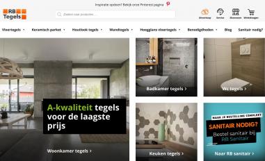 Schermafbeelding van rbtegels.nl