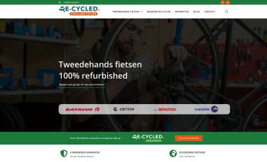 Schermafbeelding van re-cycled.nl