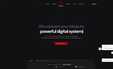 Schermafbeelding van reactll.com