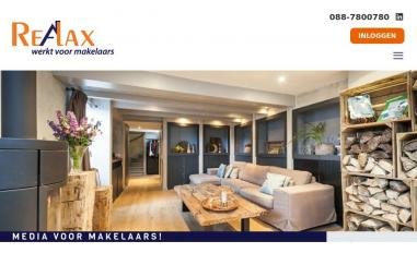 Schermafbeelding van realax.nl