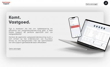 Schermafbeelding van realestate-support.com