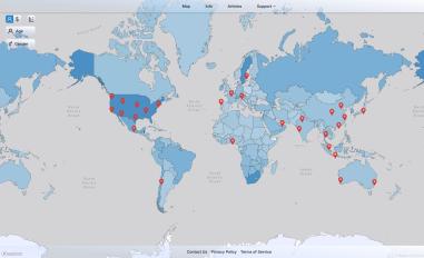 Schermafbeelding van realtimegini.org
