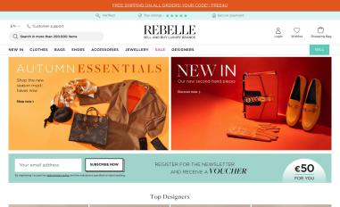 Schermafbeelding van rebelle.com