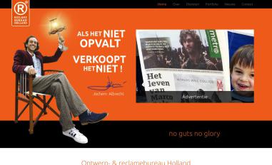 Schermafbeelding van reclamebureauholland.nl