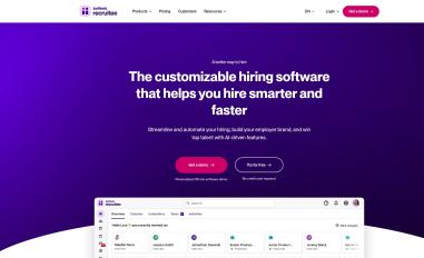 Schermafbeelding van recruitee.com