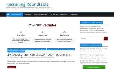 Schermafbeelding van recruitingroundtable.nl