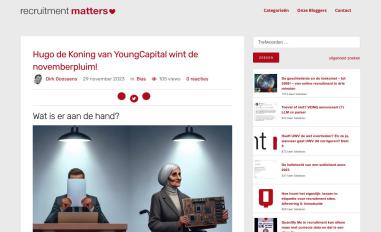 Schermafbeelding van recruitmentmatters.nl
