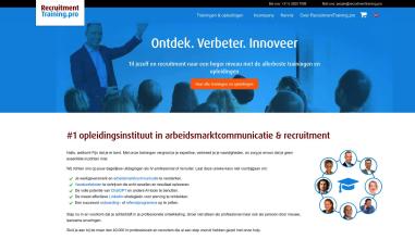 Schermafbeelding van recruitmenttraining.pro