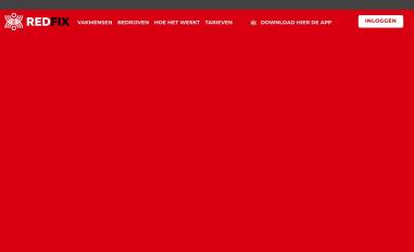 Schermafbeelding van red-fix.nl