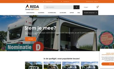 Schermafbeelding van redatenten.nl