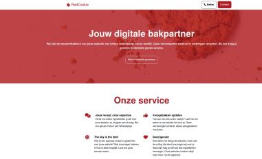 Schermafbeelding van redcookie.nl