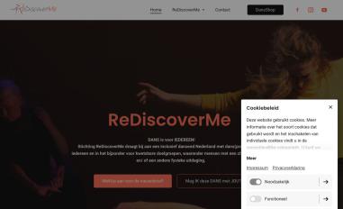 Schermafbeelding van rediscoverme.nl