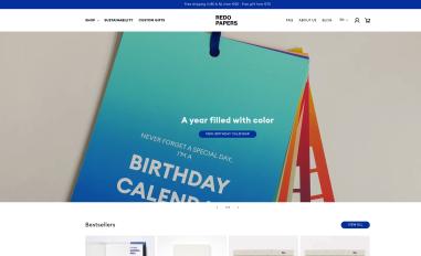 Schermafbeelding van redopapers.com