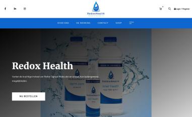 Schermafbeelding van redoxhealth.nl
