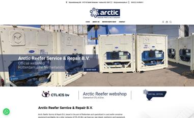 Schermafbeelding van reefer-parts.com