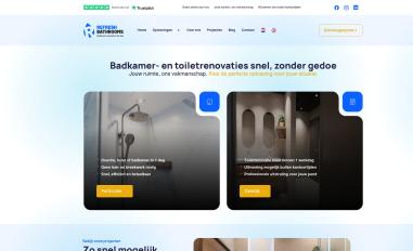 Schermafbeelding van refreshbathrooms.nl