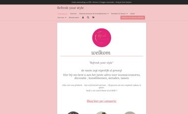 Schermafbeelding van refreshyourstyle.nl