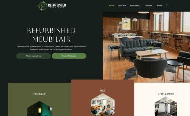 Schermafbeelding van refurbishedfurniture.nl