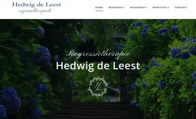 Schermafbeelding van regressie-therapeute.nl