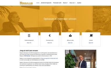 Schermafbeelding van regulusadvocatuur.nl