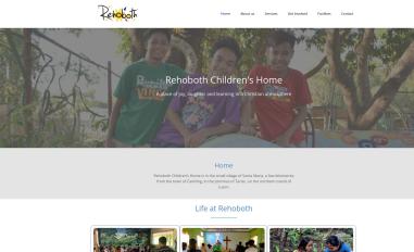 Schermafbeelding van rehobothchildrenshomes.org