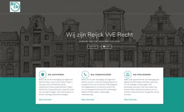 Schermafbeelding van reijckvverecht.nl